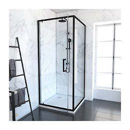 Paroi Porte De Douche Pivotante + Retour 80x80cm - Crush 80-80