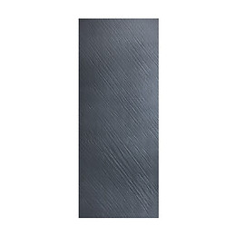 Paroi De Douche En Résine Imitation Pierre 250 X 100 Cm Gris Ardoise
