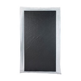 Paroi De Douche En Pierre Naturelle 200 X 100 Cm Graphite Noir