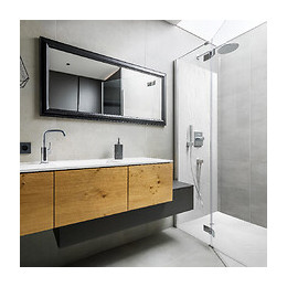 Panneau D'habillage Mural En Résine Blanc Imitation Pierre - 200 X 100 Cm