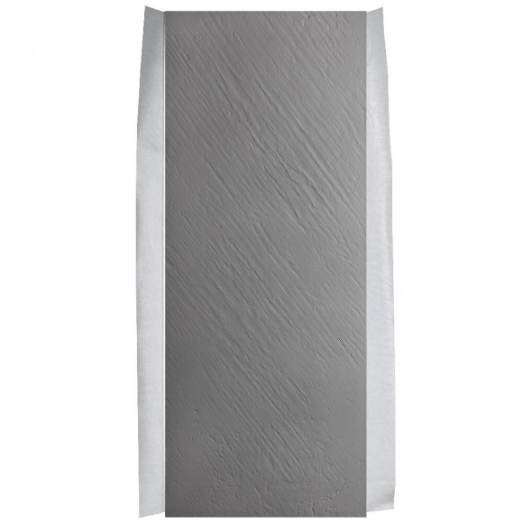 Paroi De Douche En Résine Imitation Pierre 250 X 100 Cm Roche De Mer