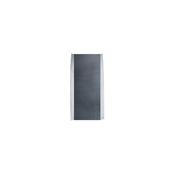 Paroi De Douche En Résine Imitation Pierre 250 X 100 Cm Gris Ardoise