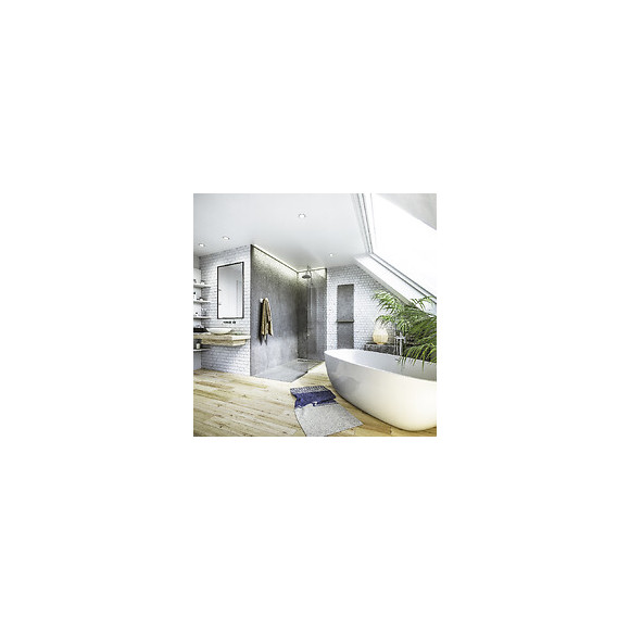 Paroi De Douche En Pierre Naturelle 200 X 100 Cm Roche De Mer