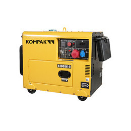 Kompak Groupe Électrogène 5500w Diesel Insonorisé Nt-6100se-3