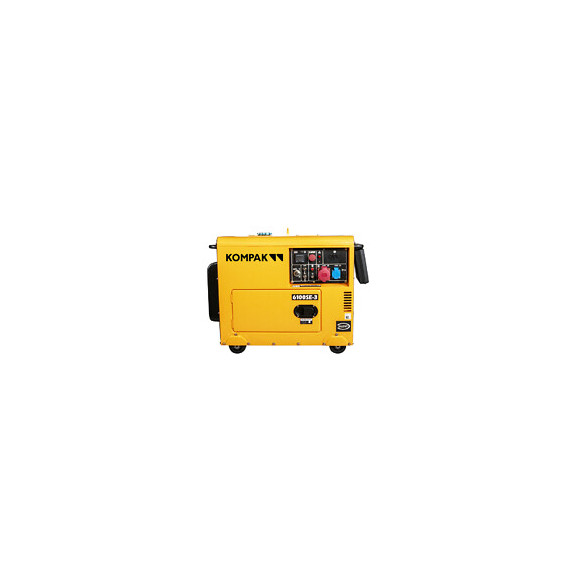 Kompak Groupe Électrogène 5500w Diesel Insonorisé Nt-6100se-3