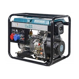 Könner & Söhnen Groupe Électrogène 6500w Diesel 230v/400v Ks8100hde-1/3atsr