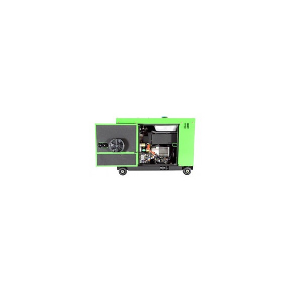 Energy Groupe Électrogène 7200w Diesel Insonorisé 230v/400v Ey-9tdspe
