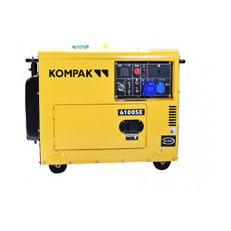 Kompak Groupe Électrogène 5500w Diesel 230v Insonorisé Nt-6100se
