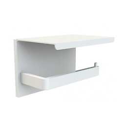 Porte Papier Avec Étagére Blanc