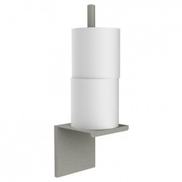 Porte Papier Réserve Pour Wc Loft Game Gris Allibert