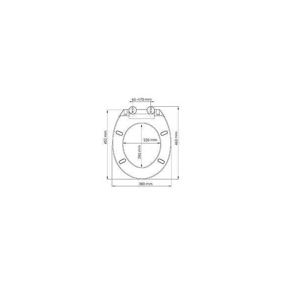 Abattant Wc Couleur Vert De Gris - Kristal