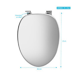 Abattant Wc Envie Argent