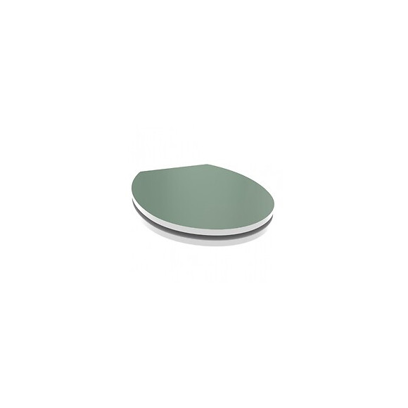 Abattant Wc Couleur Vert De Gris - Kristal