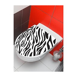 Sticker Wc Zèbre