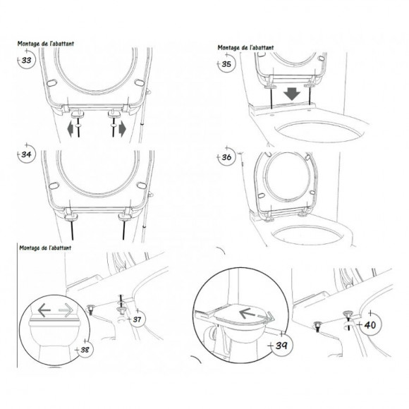 Abattant Gain De Place Sav