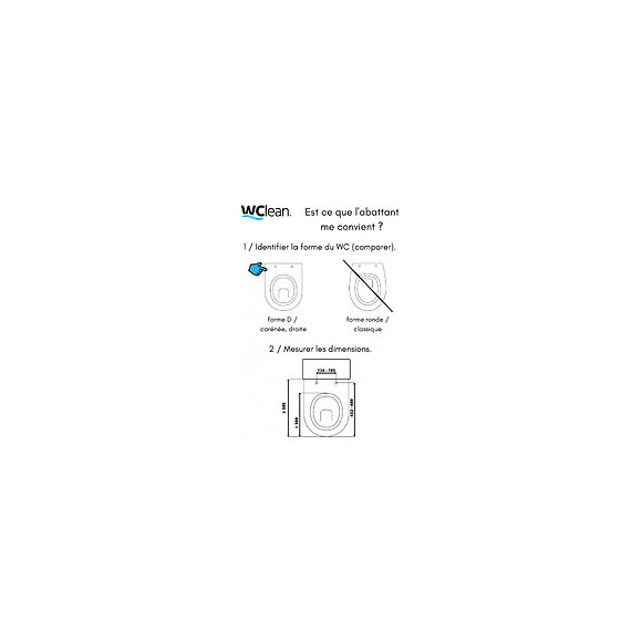 Abattant Wc Japonais Lavant Non Électrique Pour Cuvette Carénée Ou Droite