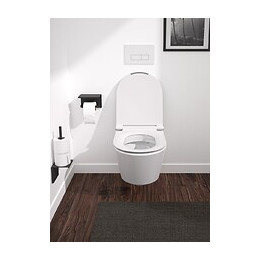 Abattant Wc En Thermodur - Fermeture Progressive Et Déclipsable Manzano Blanc