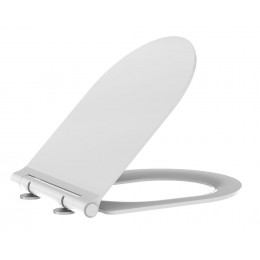 Abattant Wc En Thermodur - Fermeture Progressive Et Déclipsable Manzano Blanc