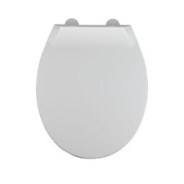 Abattant Wc À Fermeture Progressive Et Déclipsable Mila Blanc