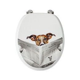 Abattant Wc En Mdf Décor Business Dog