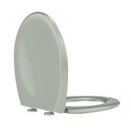 Abattant Wc À Fermeture Progressive Et Déclipsable Boreo Vers De Gris