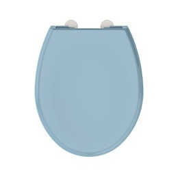 Abattant Wc À Fermeture Progressive Et Déclipsable Boreo Bleu Denim