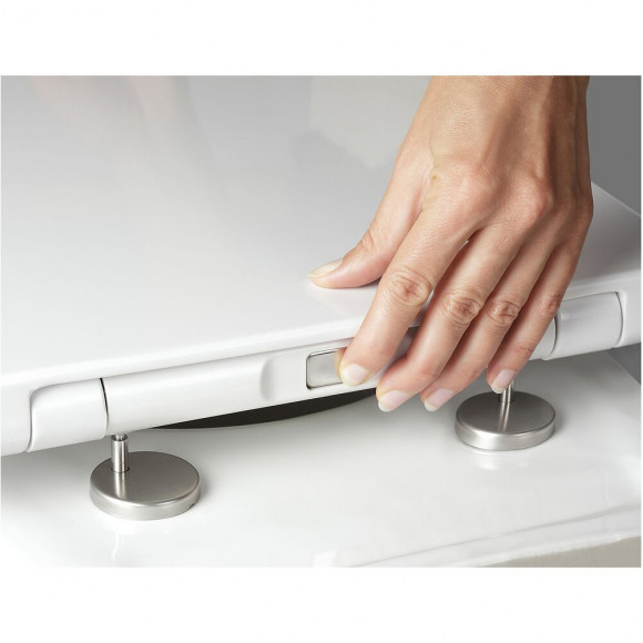 Abattant Wc En Thermodur Rainbow - Déclipsable Et Fermeture Progressive