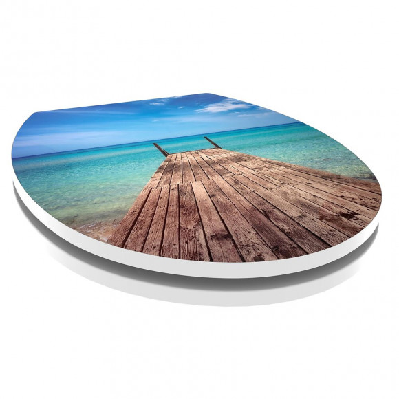 Abattant Wc En Thermodur Noumea - Fermeture Progressive