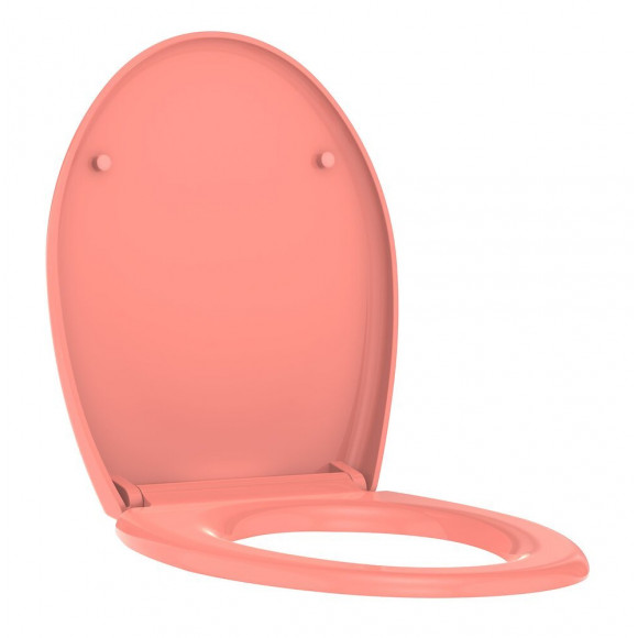 Abattant Wc À Fermeture Progressive Et Déclipsable Boreo Corail