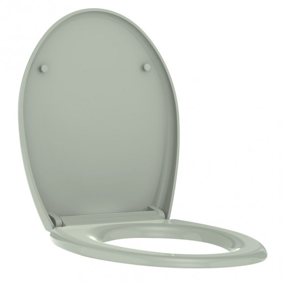 Abattant Wc À Fermeture Progressive Et Déclipsable Boreo Vers De Gris