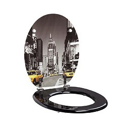 Abattant Wc En Mdf Décor New York