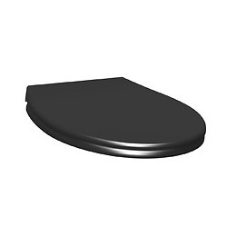Abattant Wc En Thermodur - Fermeture Progressive Et Déclipsable Dolceo Noir Mat