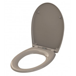 Abattant De Toilette Silencieux Fally Taupe