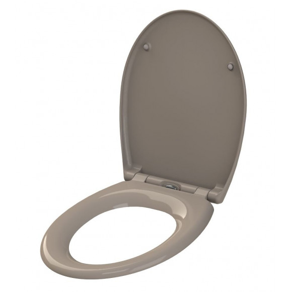 Abattant De Toilette Silencieux Fally Taupe