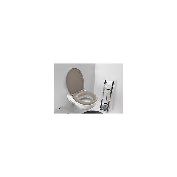 Abattant De Toilette Silencieux Fally Taupe