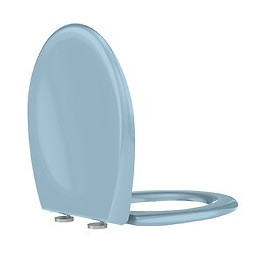 Abattant Wc À Fermeture Progressive Et Déclipsable Boreo Bleu Denim