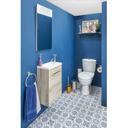 Abattant Wc À Fermeture Progressive Et Déclipsable Ekla Blanc