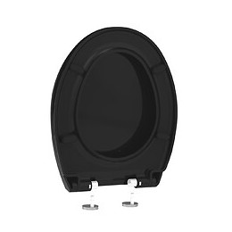 Abattant Wc À Fermeture Progressive Et Déclipsable Boreo Noir