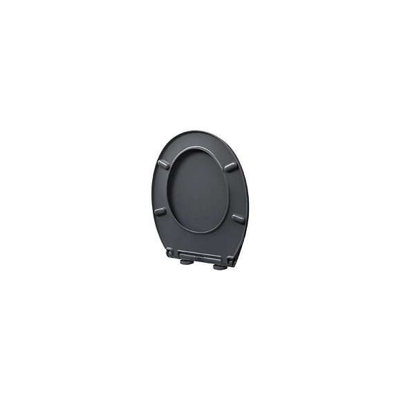 Abattant Wc À Fermeture Progressive Et Déclipsable Mila Gris