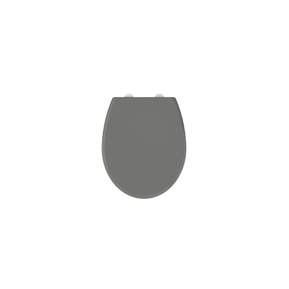 Abattant De Toilette Silencieux Fally Gris