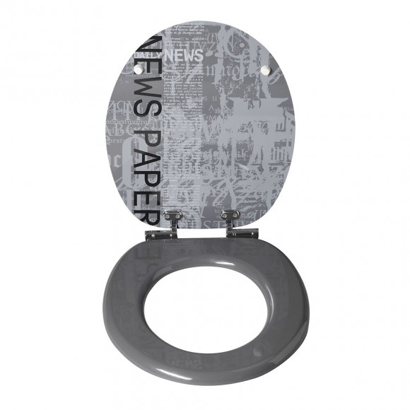 Abattant Wc En Mdf - Fermeture Progressive Grafic Line