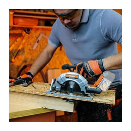 Scie Circulaire Sur Batterie Sans Fil 18v 165 Mm Fuse Vln 1620 Villager Sans Batterie Ni Chargeur