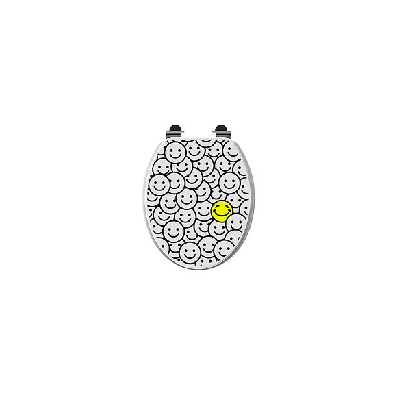 Abattant Wc En Bois Compressé À Fermeture Progressive Comik