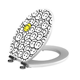 Abattant Wc En Bois Compressé À Fermeture Progressive Comik