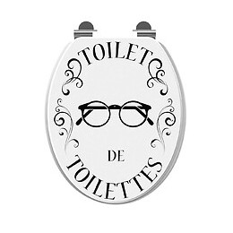 Abattant Wc En Bois Compressé À Fermeture Progressive Luno