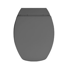 Abattant Wc En Bois Compressé Baccara 2 Gris