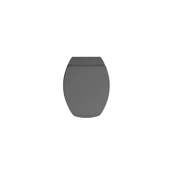 Abattant Wc En Bois Compressé Baccara 2 Gris