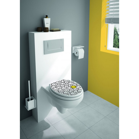 Abattant Wc En Bois Compressé À Fermeture Progressive Comik