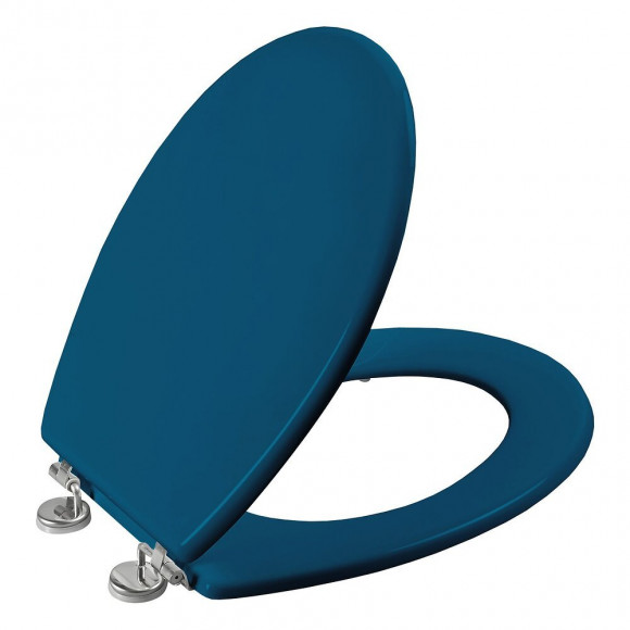 Abattant Wc En Hdf Boliva Bleu Canard