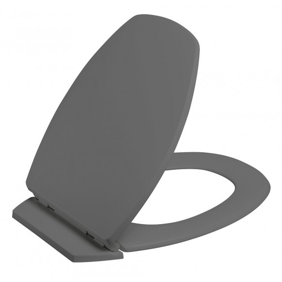 Abattant Wc En Bois Compressé Baccara 2 Gris